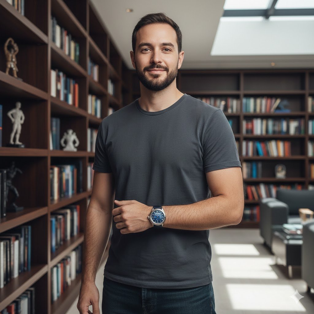 Rafael Barros - Autor do e-book IA Sem Mistério